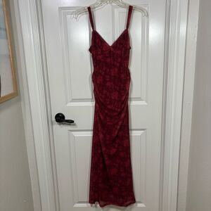 Princess Polly | Dresses | Frederica Plunge Maxi Dress Chocolate | Poshmark